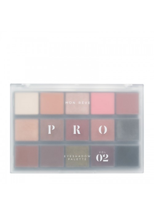 MON REVE PRO EYESHADOW PALETTE N.02