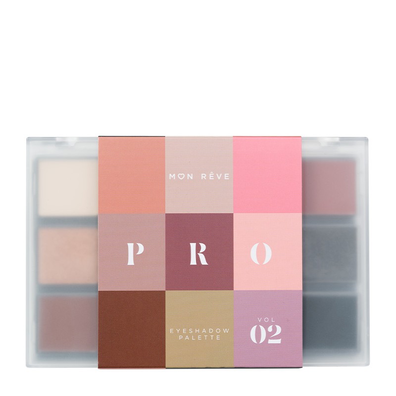 MON REVE PRO EYESHADOW PALETTE N.02