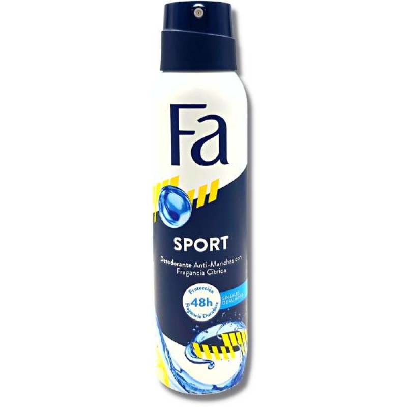 FA MEN ΑΠΟΣΜΗΤΙΚΟ ΣΠΡΑΥ SPORT 150ML