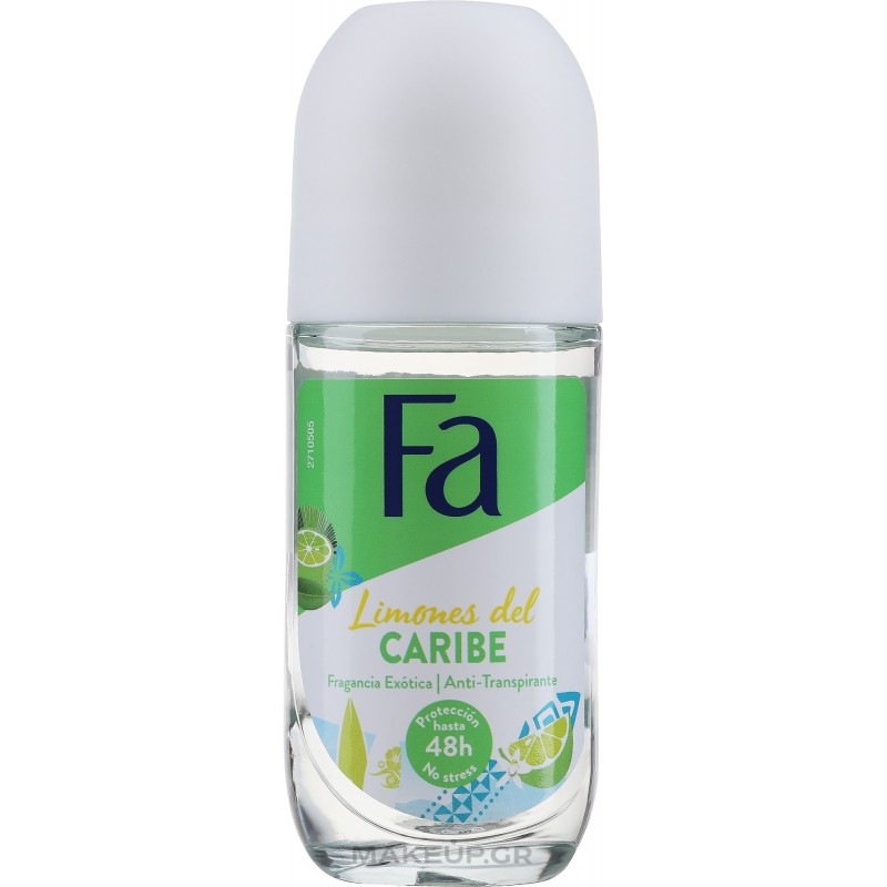 FA ROLLON CARIBBEAN LEMON 50ML