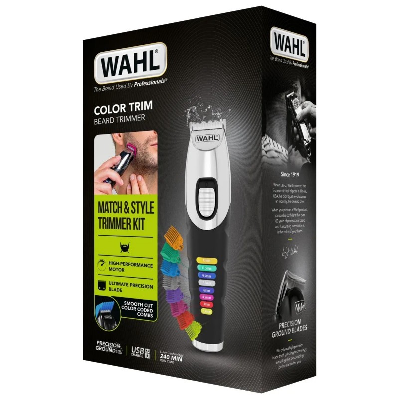 WAHL TRIMMER COLOR TRIM BEARD BEARD TRIMMER