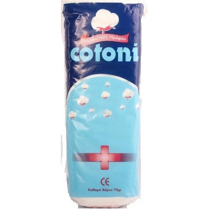 COTONI ΒΑΜΒΑΚΙ ΛΕΥΚΟ 70GR