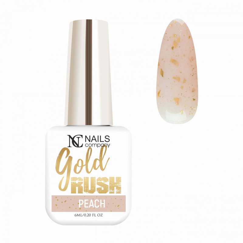 NC NAILS GOLD RUSH PEACH 6ML