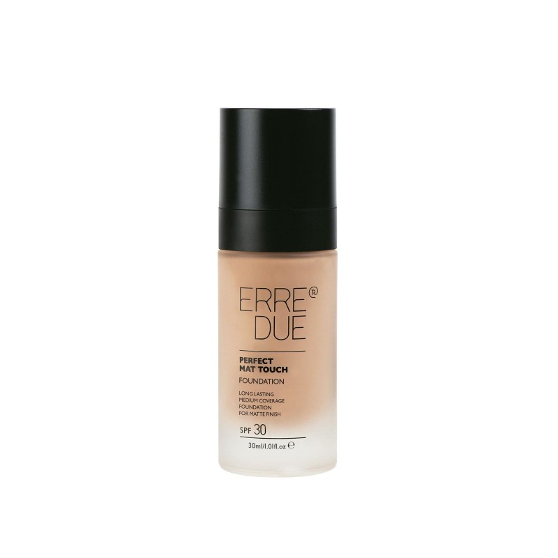 ERRE DUE PERFECT MATTE TOUCH FOUNDATION SPF30 N.303 MEDIUM BEIGE 30ML