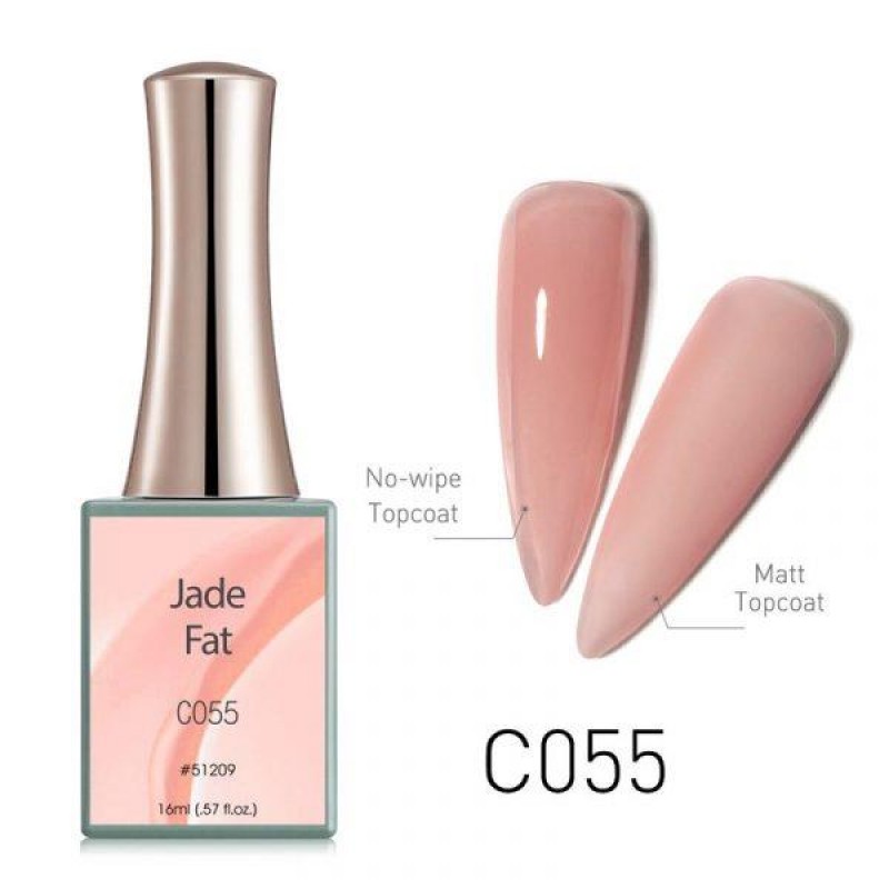 CANNI HYBRID NAIL COLOR JADE FAT C055 16ML