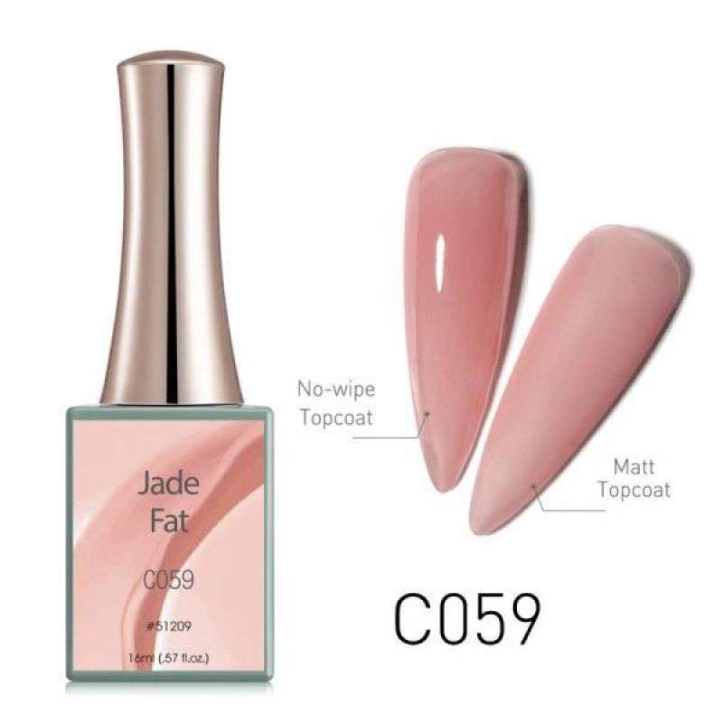 CANNI HYBRID NAIL COLOR JADE FAT C059 16ML