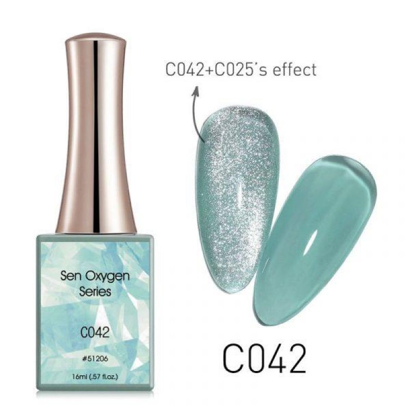 CANNI HYBRID NAIL COLOR SEN OXYGEN SERIES C042 16ML