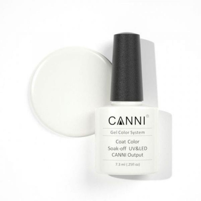 CANNI HYBRID NAIL COLOR N.239 MILKY WHITE 7.3ML